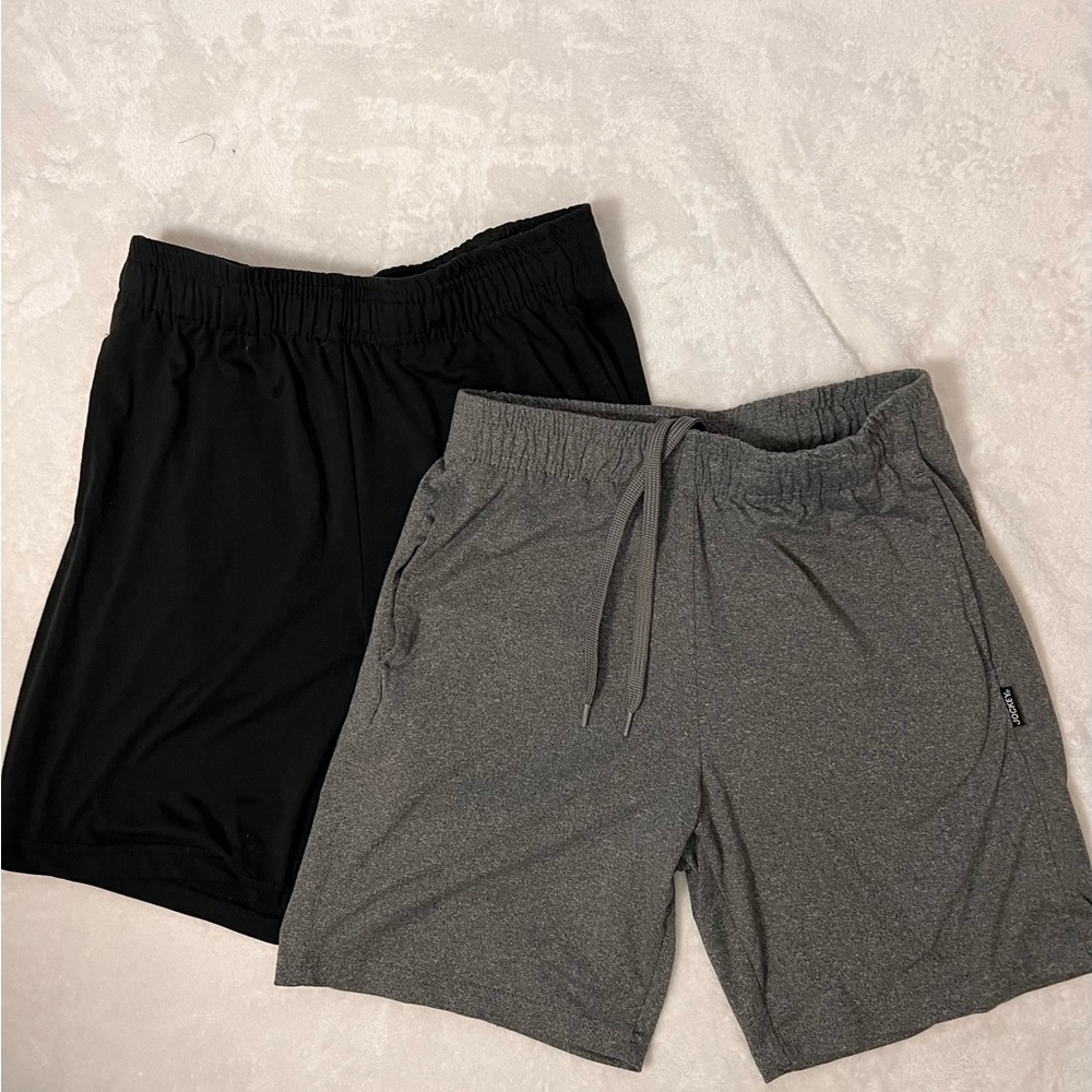 Pair of boys comfy or active shorts.